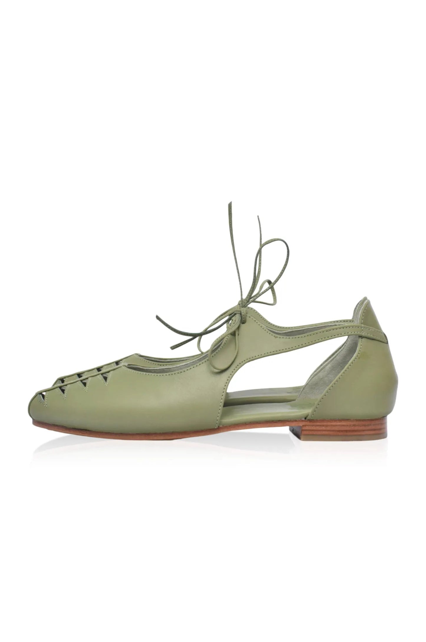 Eden Pointy Toe Ballet Flats by ELF