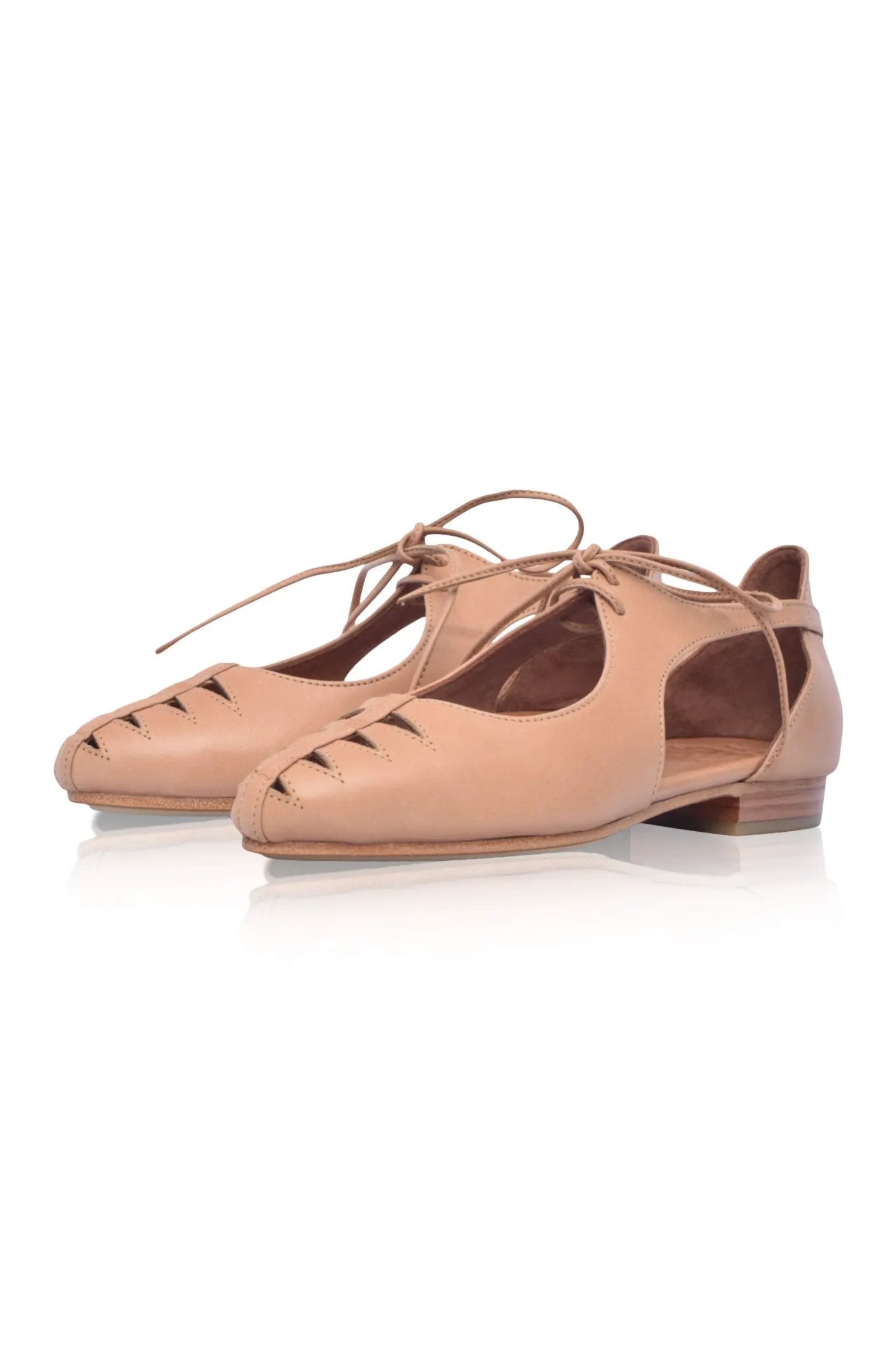 Eden Pointy Toe Ballet Flats by ELF