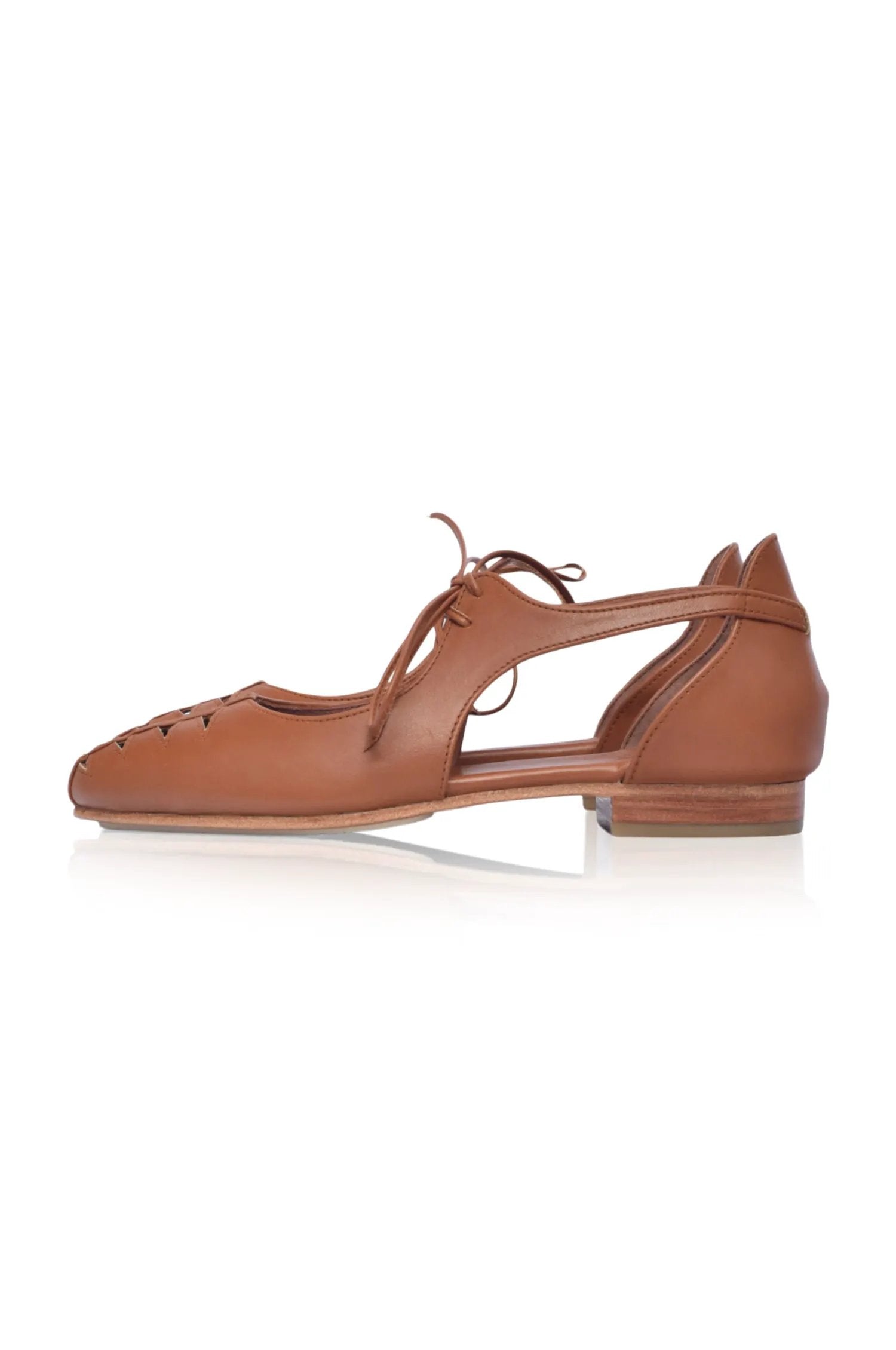 Eden Pointy Toe Ballet Flats by ELF