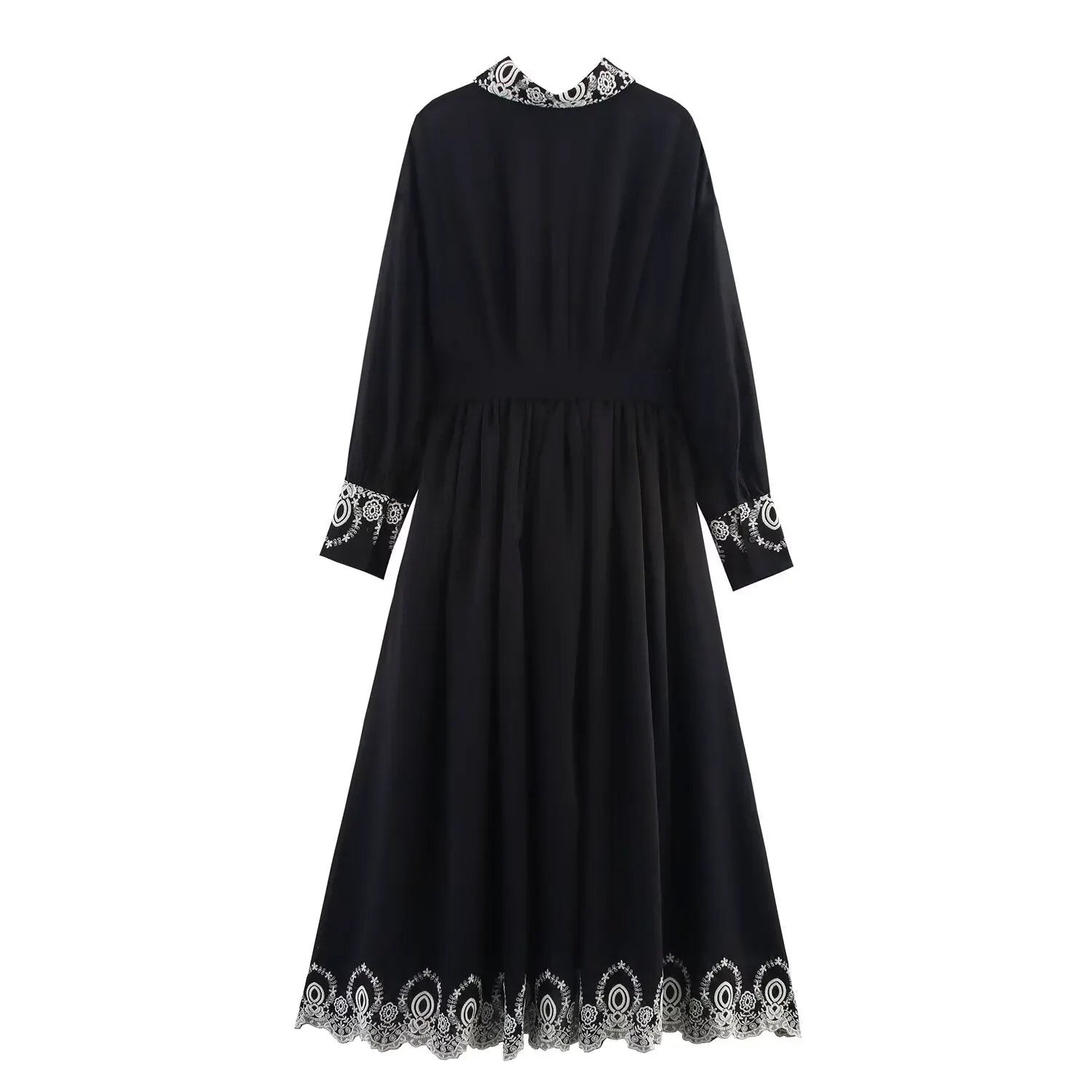 Elegant Embroidered Dress, Central Park | Women - BYMANYC ® New York by BYMANYC ® New York