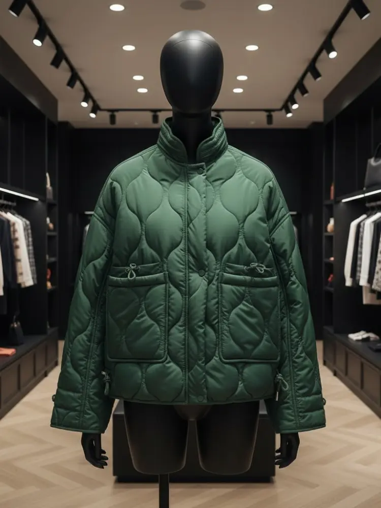 Emerald Quilted Jacket • SOHO New Collection BYMANYC ® New York by BYMANYC ® New York