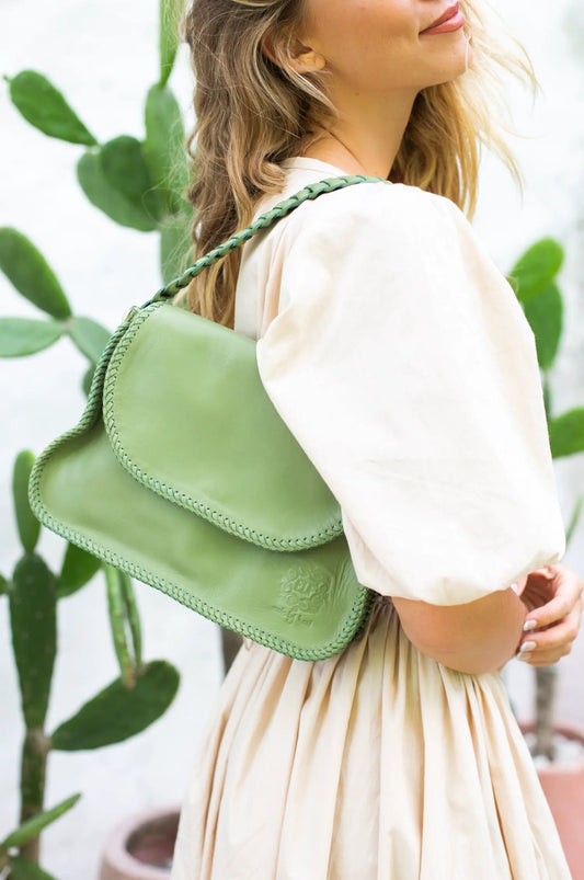 Erie Leather Shoulder Bag by ELF