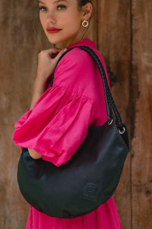 Esmeralda Leather Tote Bag by ELF