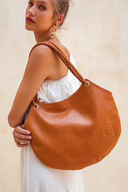 Esmeralda Leather Tote Bag by ELF
