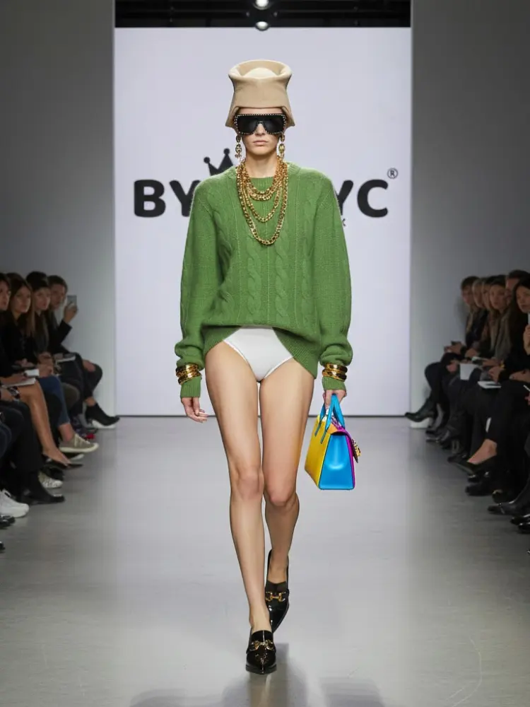Essential Cable-Knit Eco-Jersey • SOHO New Collection BYMANYC ® New York by BYMANYC ® New York