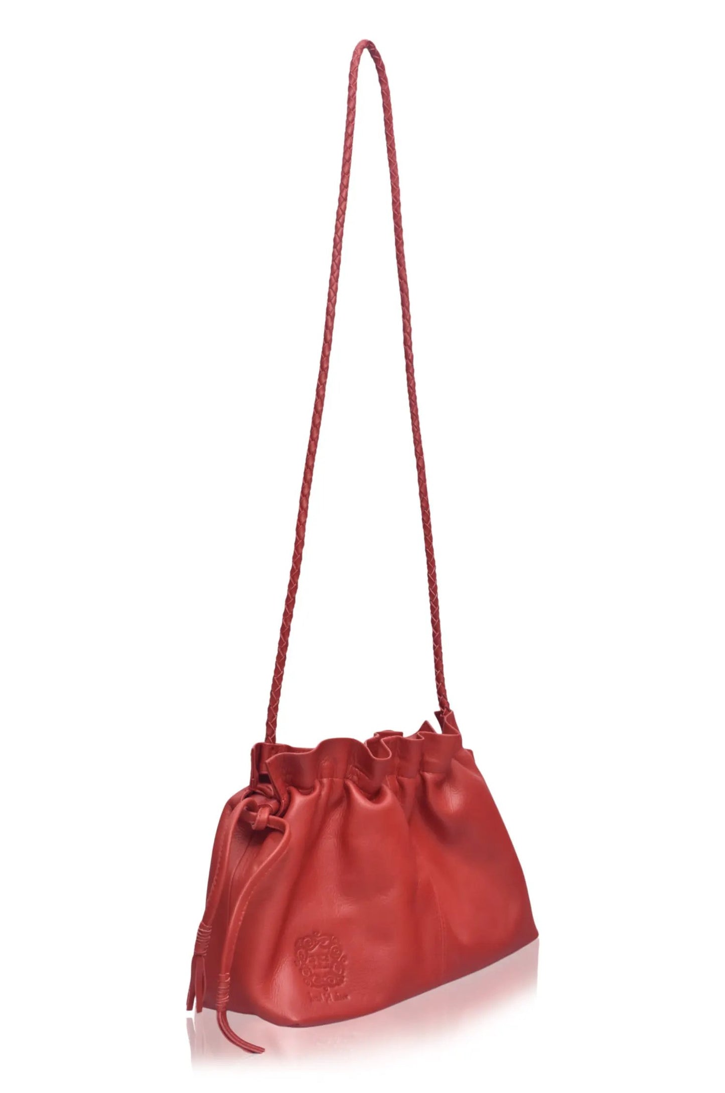 Etoile Crossbody Leather Clutch Bag by ELF
