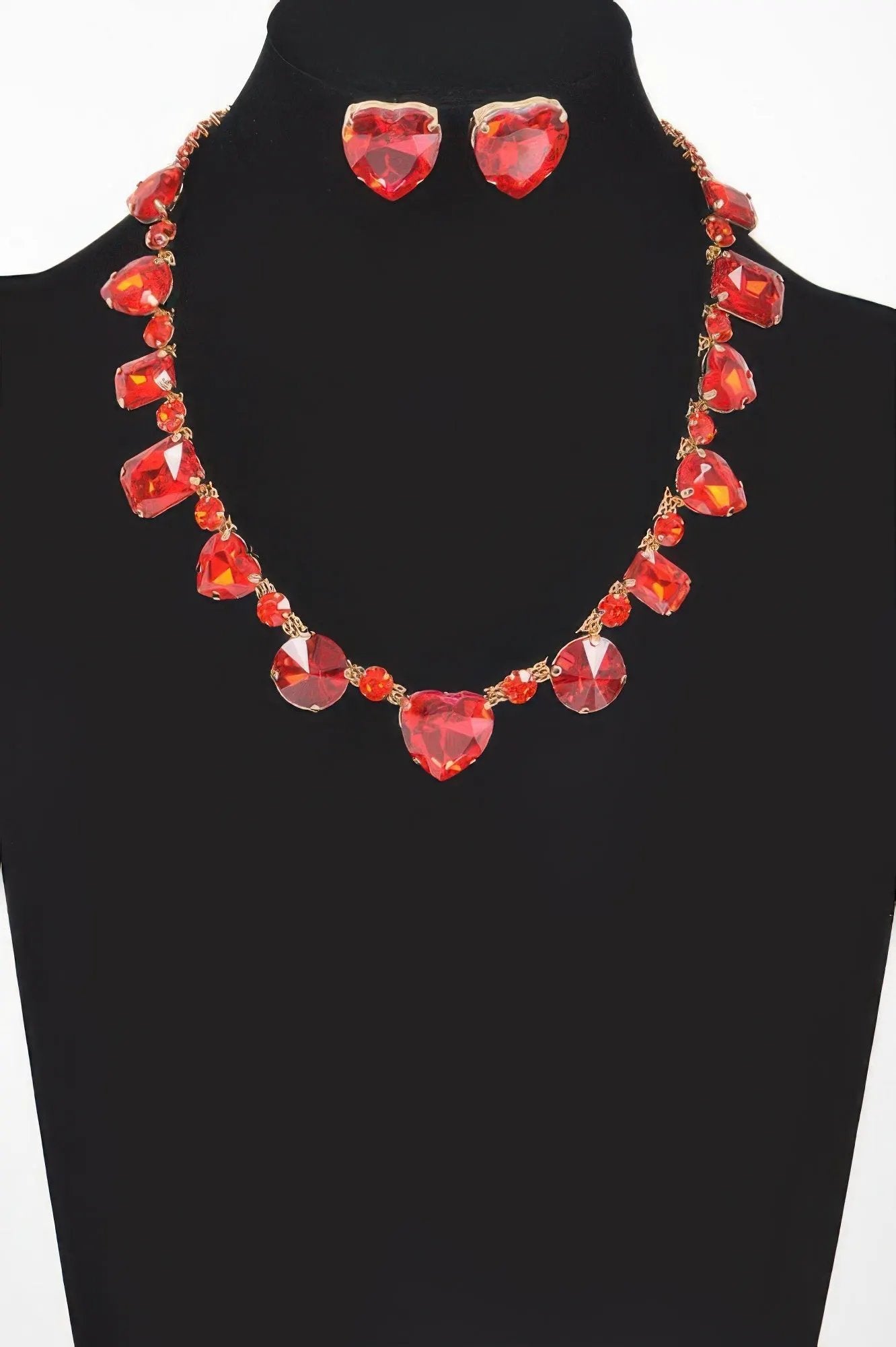 FIFTH AVENUE Stone Necklace and Earring Set: BYMANYC ® New York by BYMANYC ® New York
