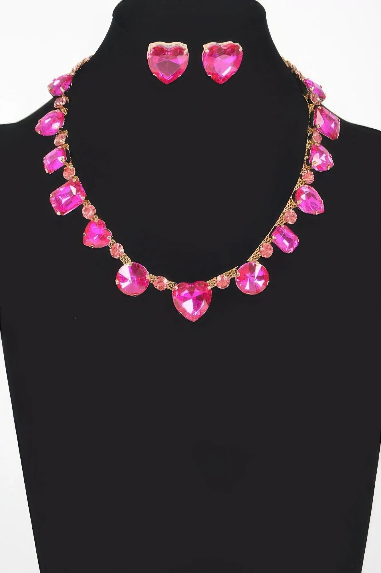 FIFTH AVENUE Stone Necklace and Earring Set: BYMANYC ® New York by BYMANYC ® New York