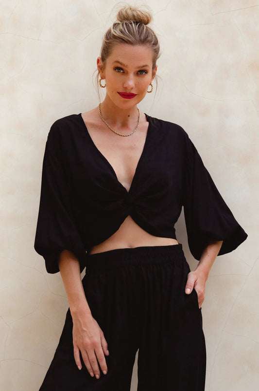 Fatima Cropped Summer Top (Sale) by ELF