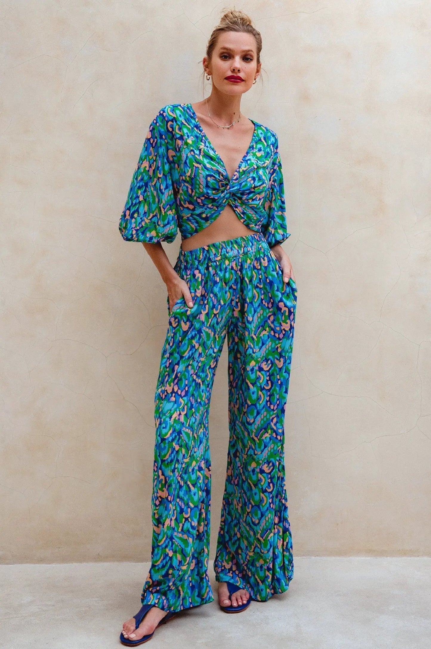 Fatima Cropped Summer Top (Sale) by ELF