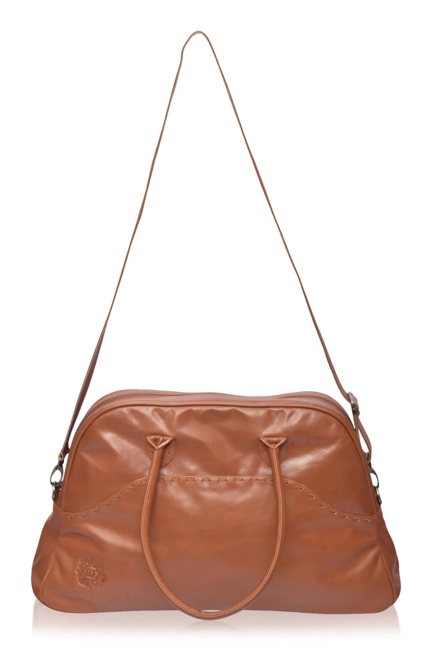 Figaro Leather Weekend Bag by ELF