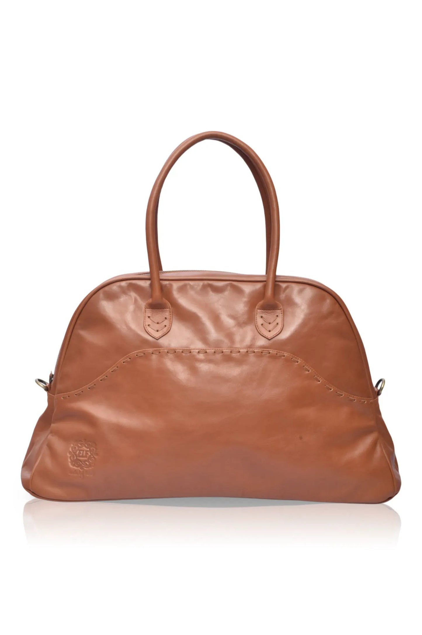 Figaro Leather Weekend Bag by ELF