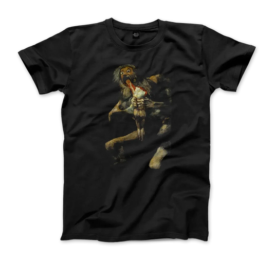 Francisco de Goya, Saturn Devouring his Son, 1823 Artwork T-Shirt by Art-O-Rama Shop