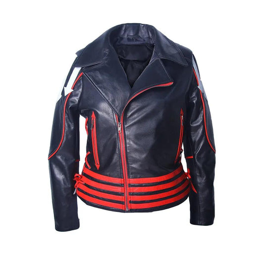Youth Freddie Mercury Men’s Genuine Leather Jacket – Rock Biker Style by Inland Leather Co.
