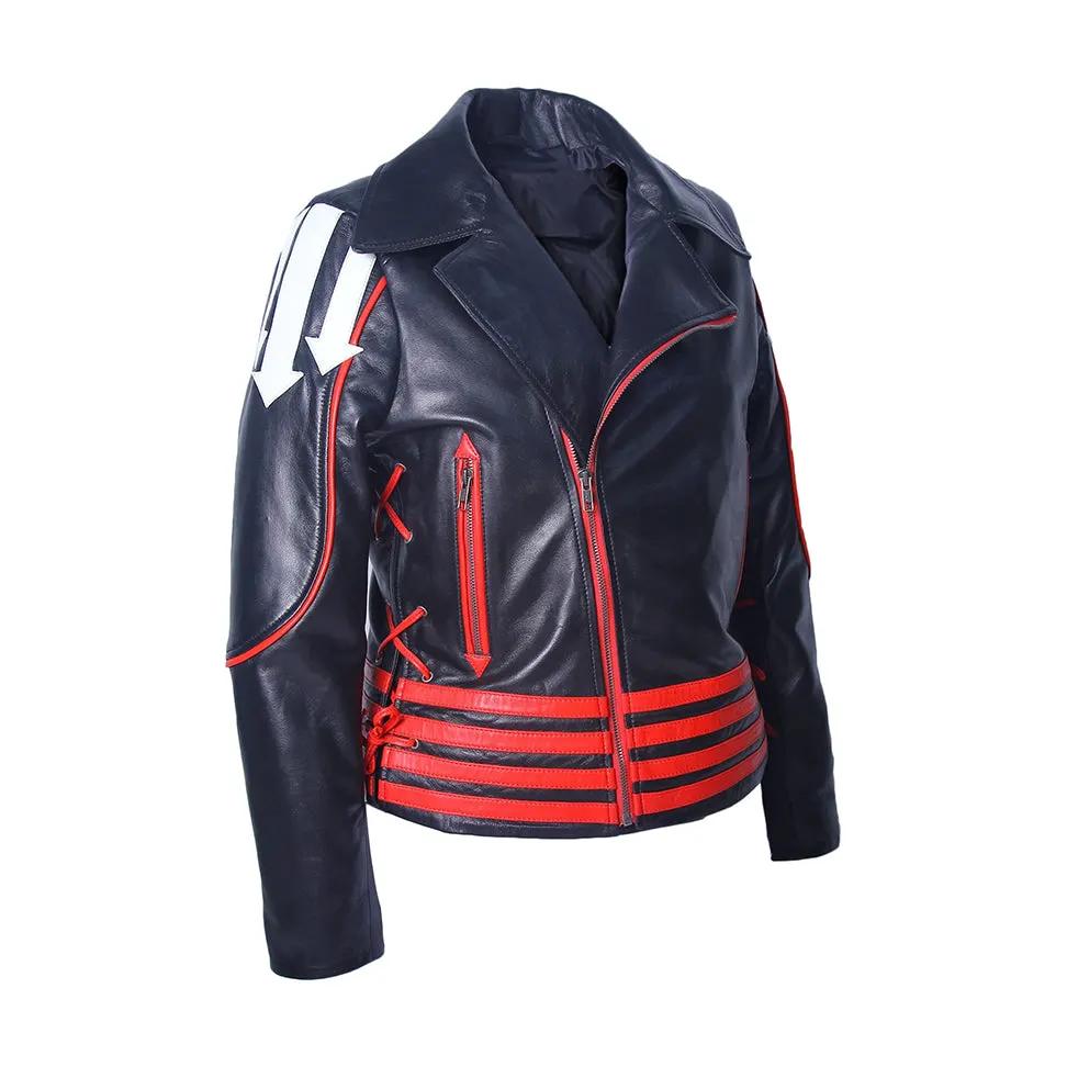 Youth Freddie Mercury Men’s Genuine Leather Jacket – Rock Biker Style by Inland Leather Co.