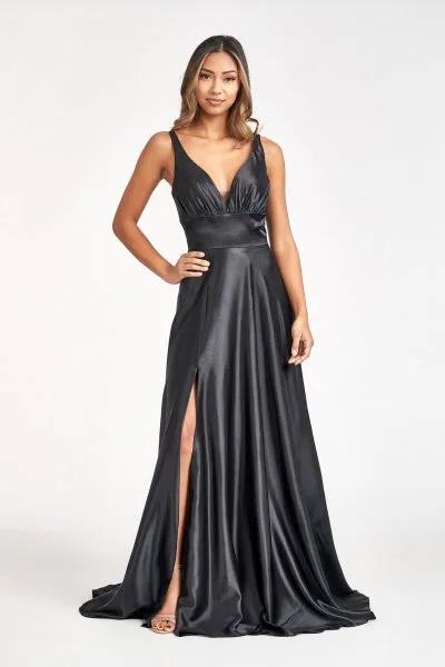 Mesmerizing High Slit A-line Dress by Elizabeth K by Tux-USA