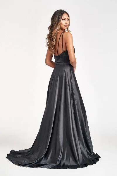 Mesmerizing High Slit A-line Dress by Elizabeth K by Tux-USA