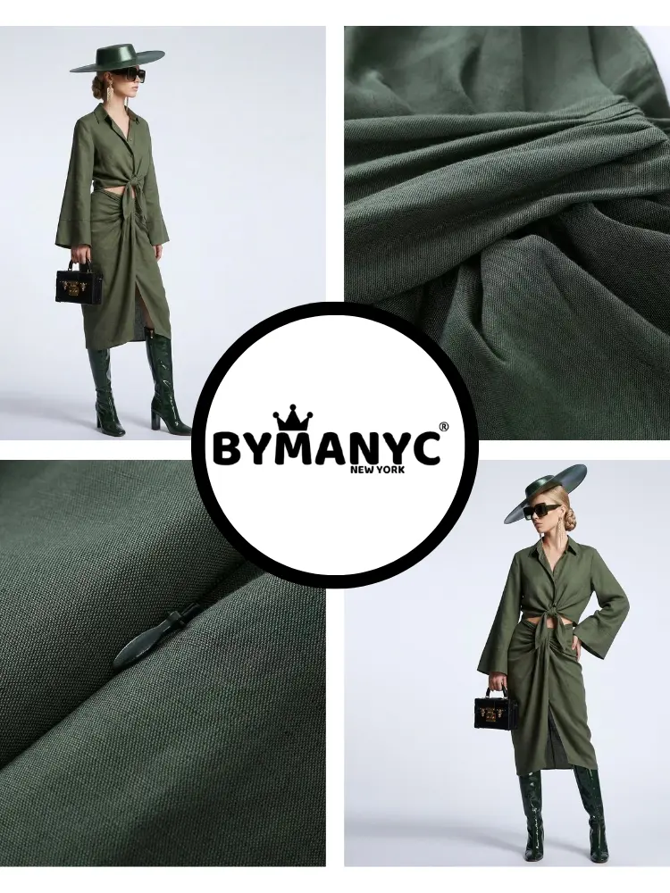 GREENWICH Women's Tie-Blouse & Skirt Set Prêt-à-Porter BYMANYC ® NY by BYMANYC ® New York