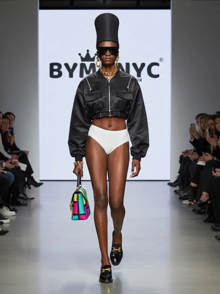Galactic Streetwear Cropped Bomber • CHELSEA New Collection BYMANYC ® New York by BYMANYC ® New York
