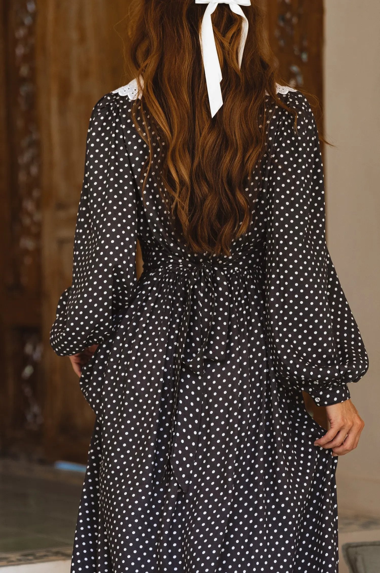 Glory Long Sleeve Midi Dress (Sale) by ELF