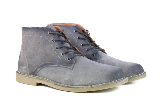 The Grover | Burnished Grey Suede by Hound &amp; Hammer
