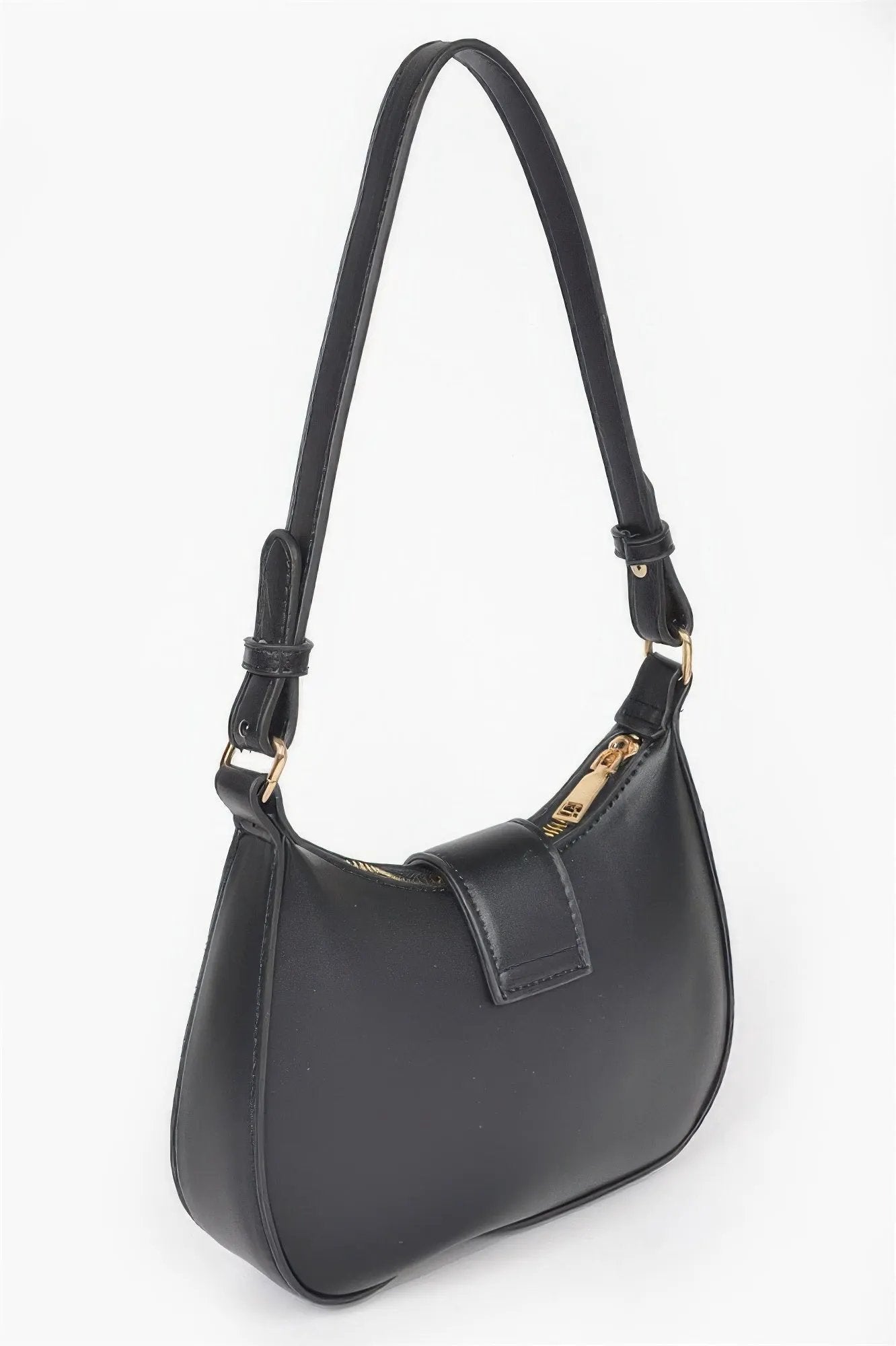 HANDBAG NOLITA Vegan Leather Small Hobo Metal Ribbon – BYMANYC ® New York by BYMANYC ® New York
