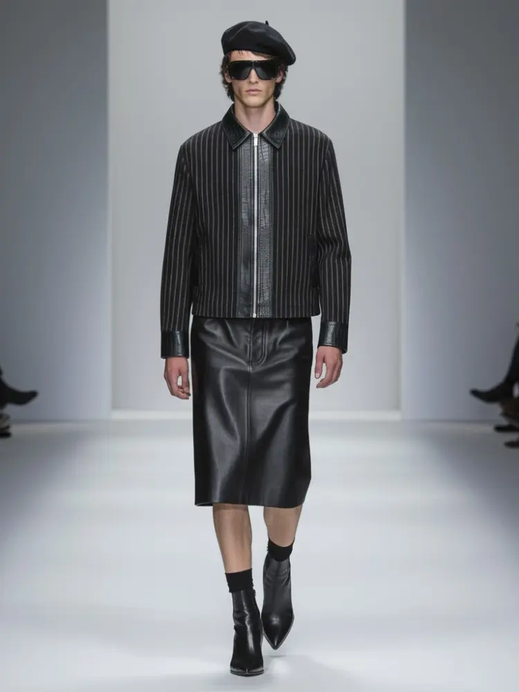 HARLEM Men's Jacket Fashion Week Collection BYMANYC ® New York by BYMANYC ® New York