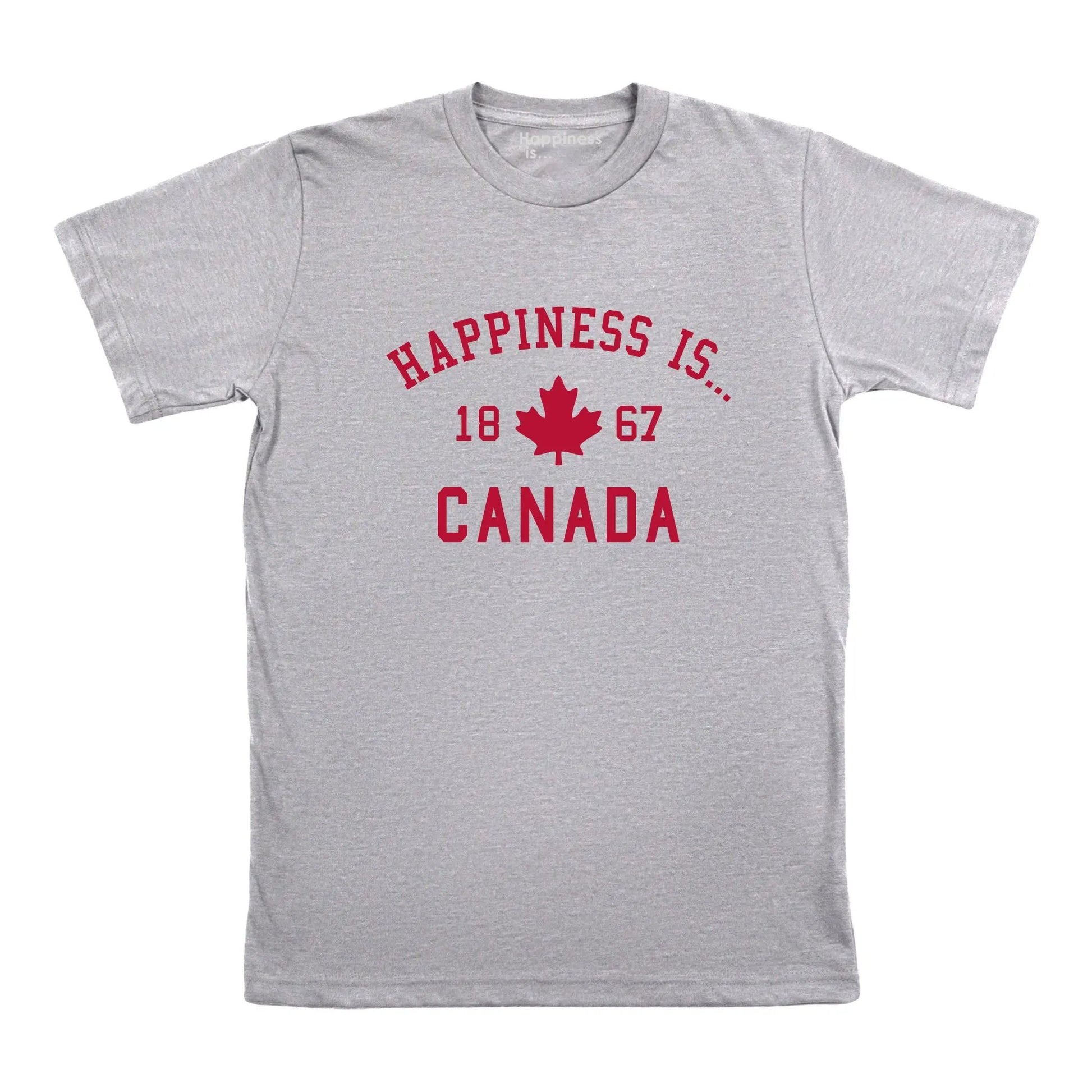 Men's Canada 1867 T-shirt, Heather Grey by Canada Collection
