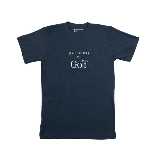 Men's Golf T-Shirt, Heather Navy by Golf Collection