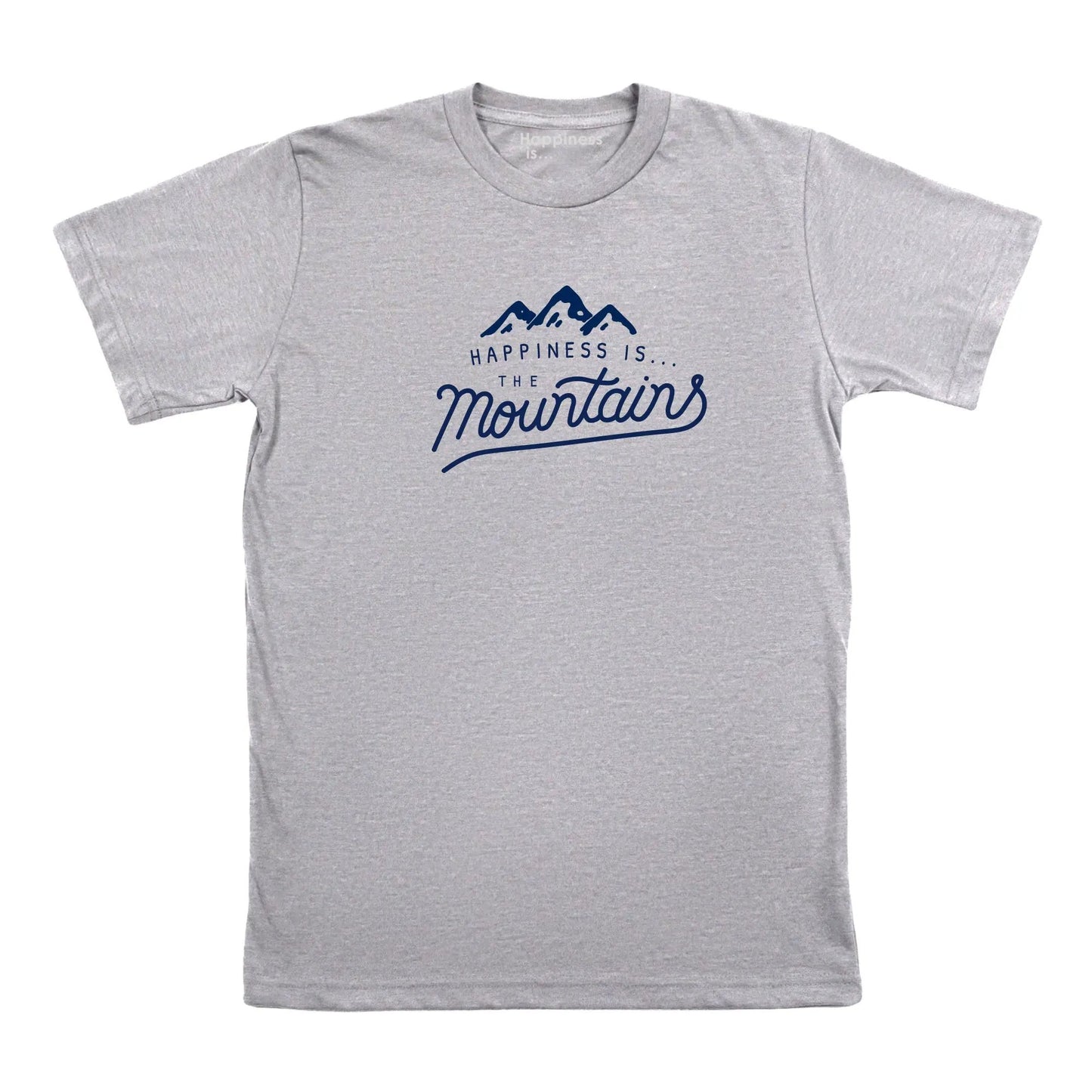Men's Mountains T-shirt, Heather Grey by Mountain Collection