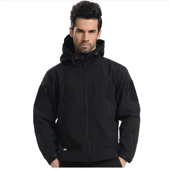New TAD Gear Tactical Softshell Camouflage Outdoor HIiking Jacket Men Army Sport Waterproof Hunting Clothes Military Jacket-6