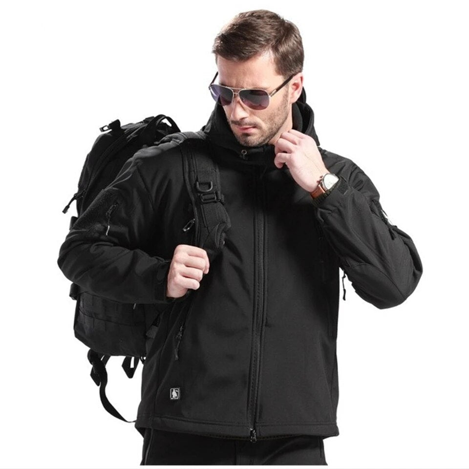 New TAD Gear Tactical Softshell Camouflage Outdoor HIiking Jacket Men Army Sport Waterproof Hunting Clothes Military Jacket-1