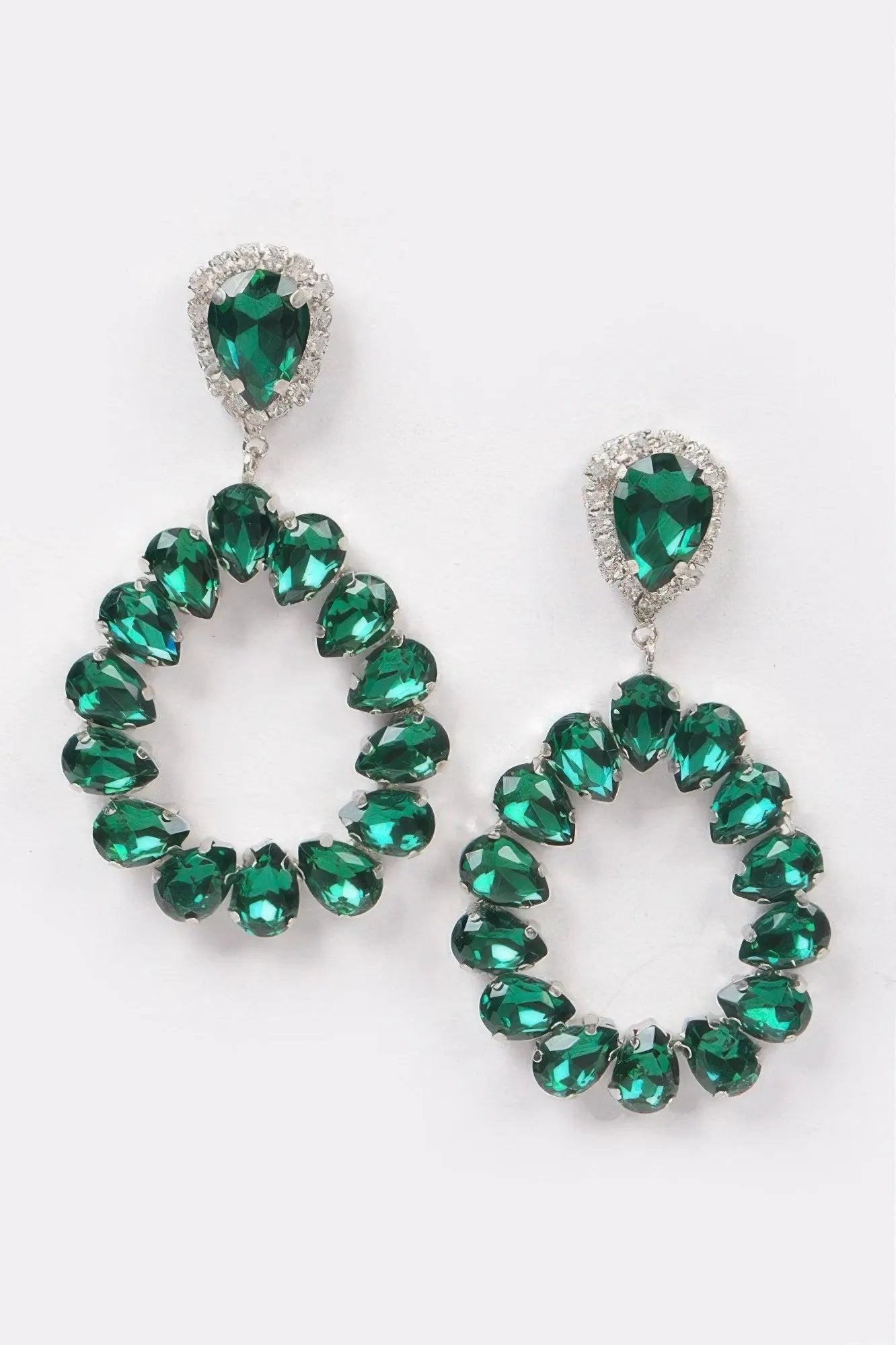 HUDSON Teardrop Stone Earring - New Collection Los Angeles - BYMANYC ® New York by BYMANYC ® New York