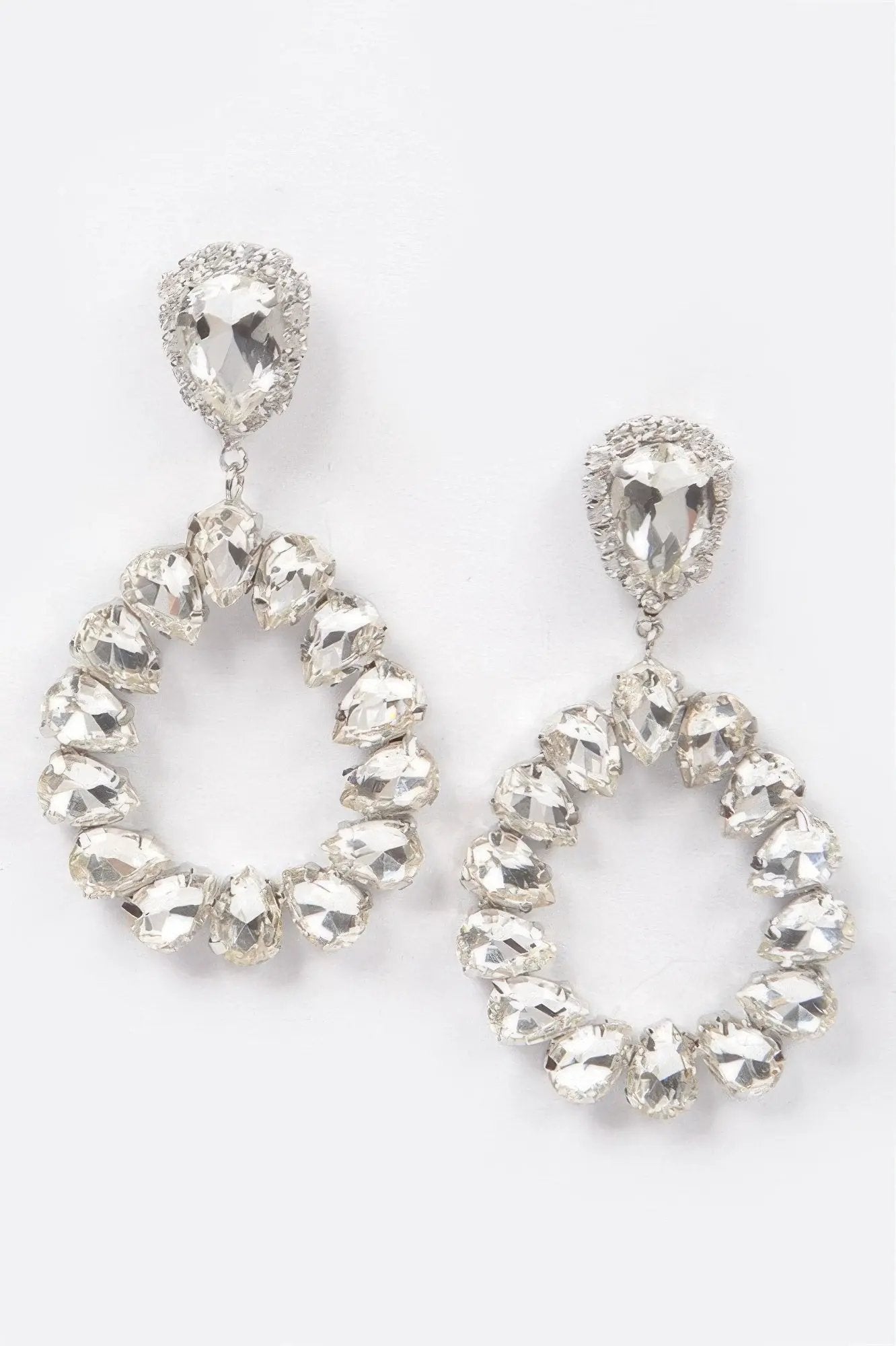 HUDSON Teardrop Stone Earring - New Collection Los Angeles - BYMANYC ® New York by BYMANYC ® New York
