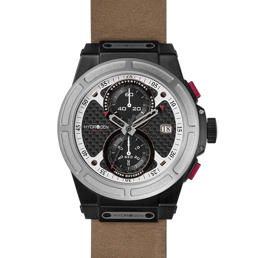Otto Chrono Silver Black Nato by Ruby Alcestis