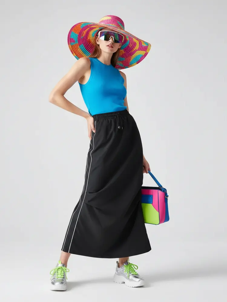 Harlem Luxury Sport Long Skirt BYMANYC ® New York by BYMANYC ® New York