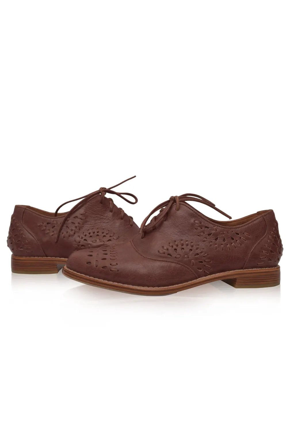 Heartbreak Leather Oxfords by ELF