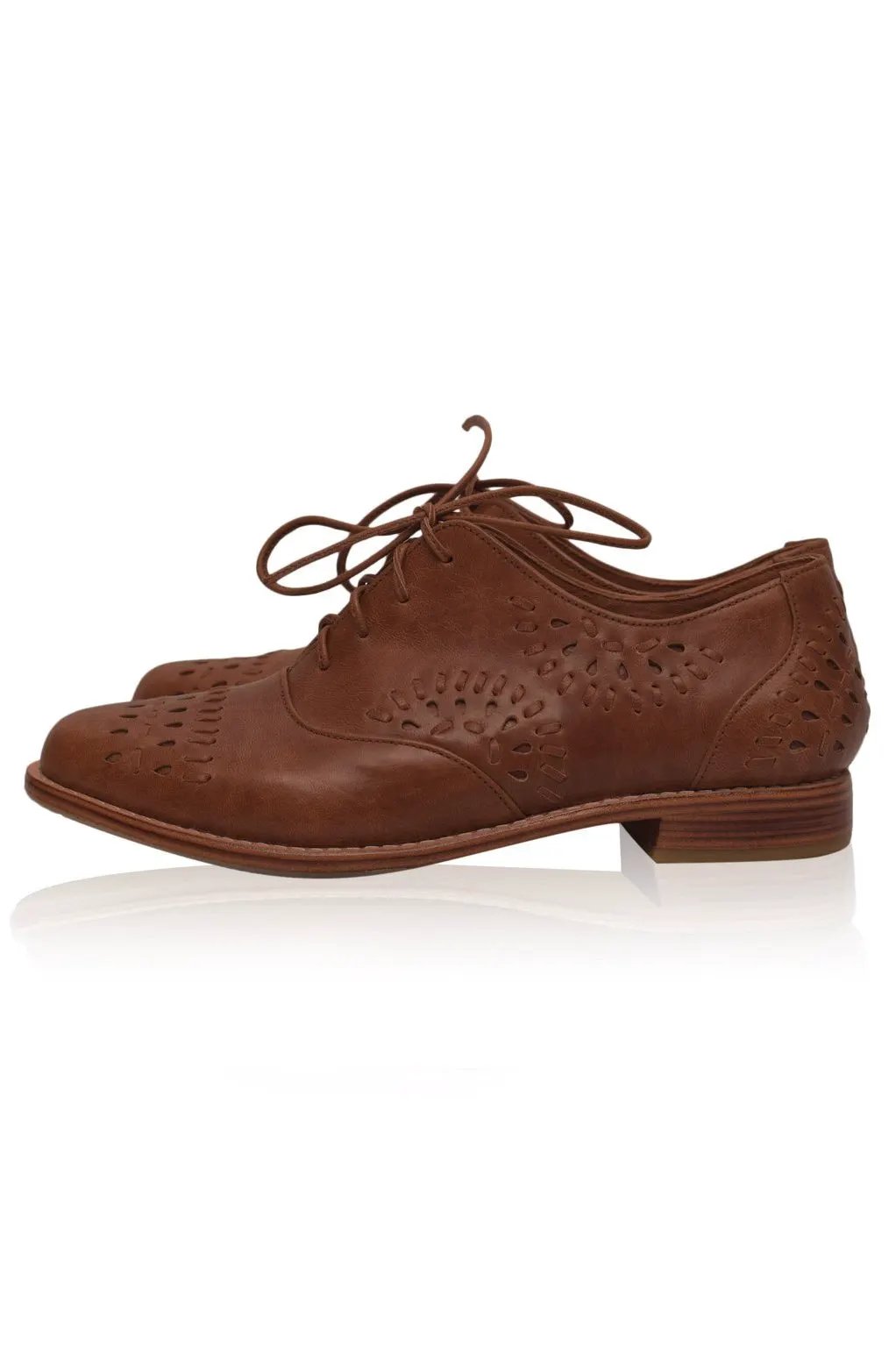 Heartbreak Leather Oxfords by ELF