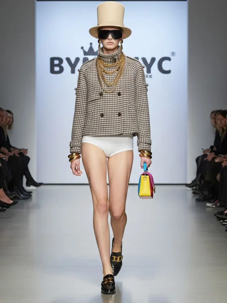 Heritage Houndstooth Eco-Jacket • UPPER EAST New Collection BYMANYC ® New York by BYMANYC ® New York