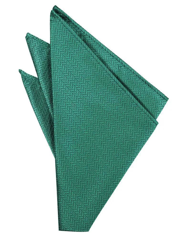Herringbone Pocket Square by Tux-USA