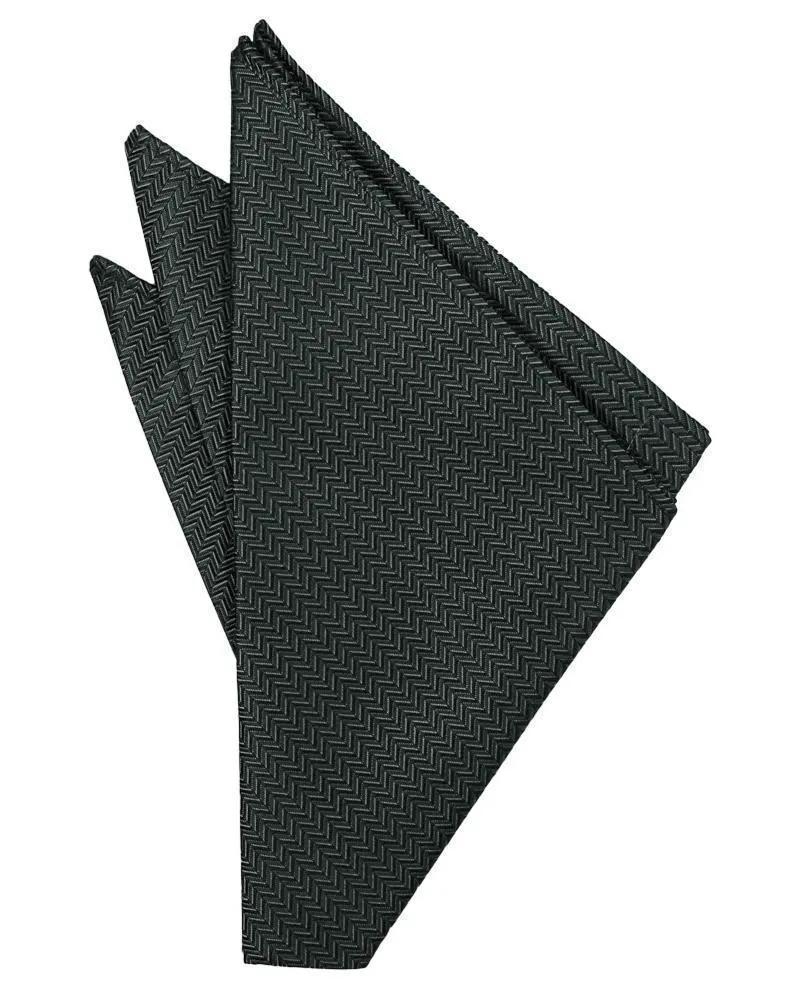 Herringbone Pocket Square by Tux-USA