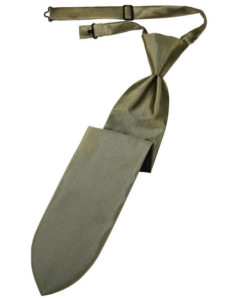 Herringbone Kids Necktie by Tux-USA