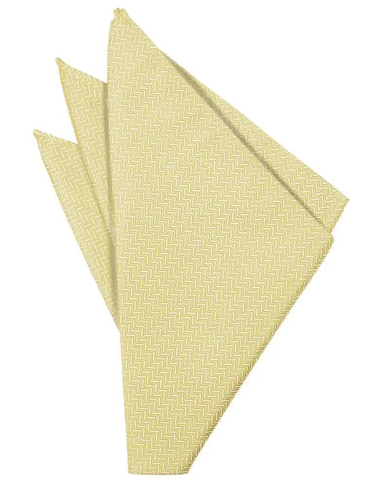 Herringbone Pocket Square by Tux-USA