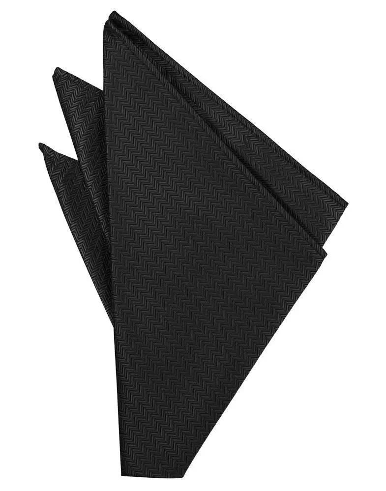 Herringbone Pocket Square by Tux-USA