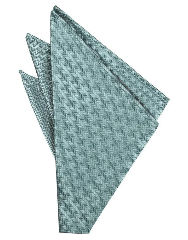 Herringbone Pocket Square by Tux-USA