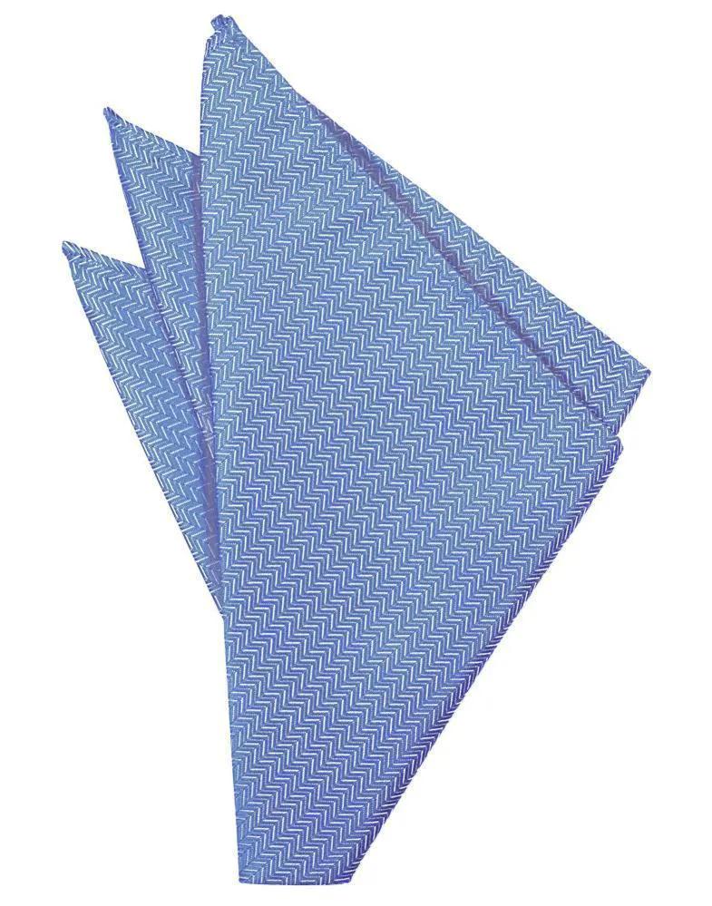 Herringbone Pocket Square by Tux-USA