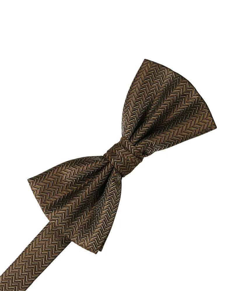 Herringbone Kids Bow Tie by Tux-USA
