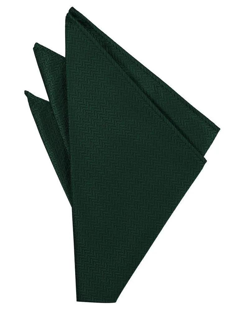 Herringbone Pocket Square by Tux-USA