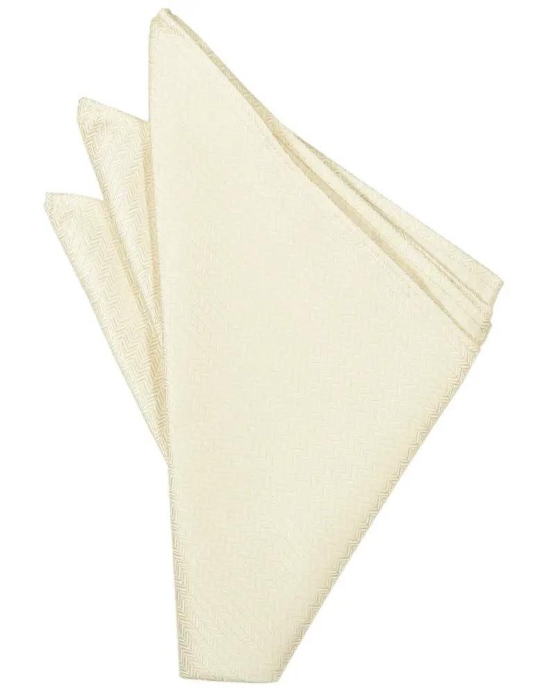 Herringbone Pocket Square by Tux-USA