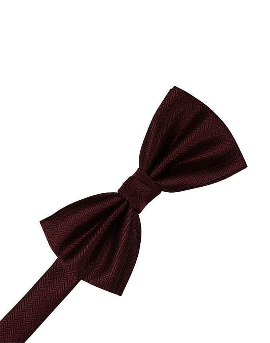 Herringbone Kids Bow Tie by Tux-USA